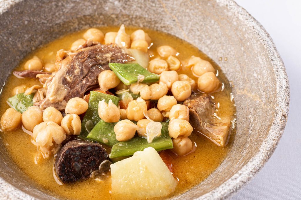 Cocido de garbanzos