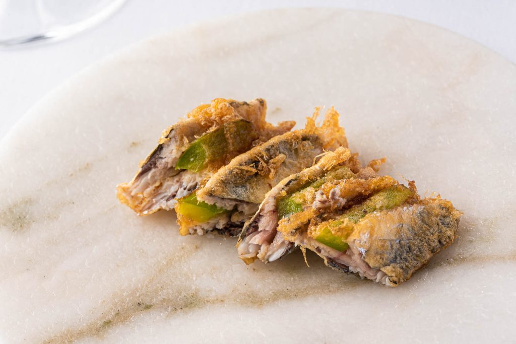 Receta de boquerones rellenos